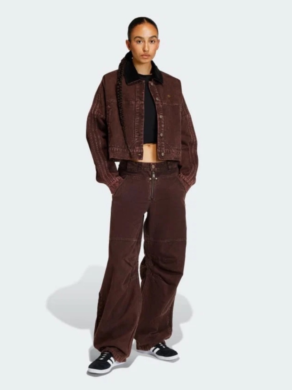 adidas Canvas Tracktop Jacket - Picture 5 of 7